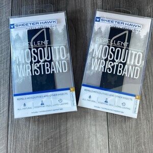 2 Skeeter Hawk Mosquito Wristbands